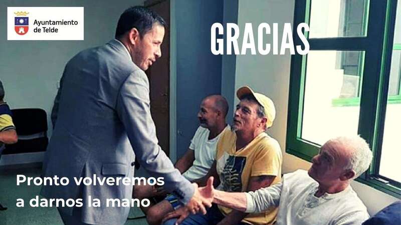 El alcalde da la gracias a la población de Telde por su responsabilidad ante el Covid-19/TA.